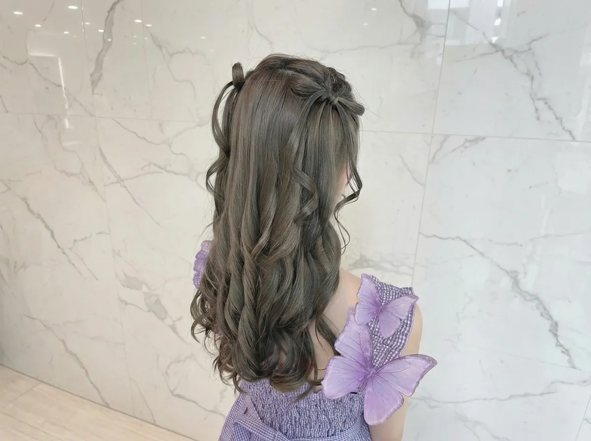 ヘアセット仕上がり例